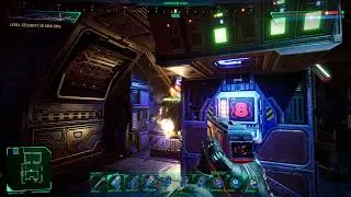 System Shock: Destroying CPU Nodes and Group 3 access card in Research Level