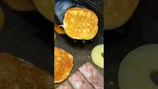 I Made a DELICIOUS Burger from Scratch with NO Special Equipment?#amazing #fastfood #handmade #usa