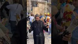 Celebrations of the Descent of the Holy Fire at the Church of the Holy Sepulchre. Jerusalem 2025