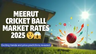 MEERUT CRICKET BALL MARKET RATES 2025 | LATEST PRICES |
