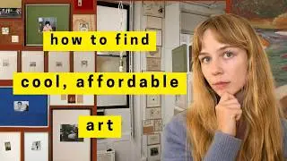 how to find cool, affordable art