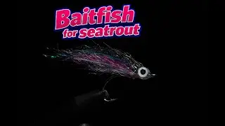 Baitfish fly for seatrout - Pink banter