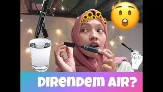 MACAM MACAM TIPS  MENGGUNAKAN MASCARA!!! Direndem air? Wowww!!!!!
