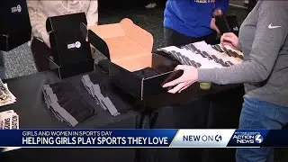 National Girls and Women in Sports Day: Steel City teams distribute sports bras to athletes
