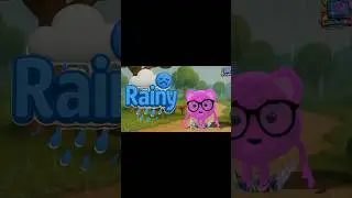 🎵 Fun Weather Recap with Achu! ☀️🌧️❄️💨 | Sing Along! #Shorts #sunny#windy #rainy #snowy #weather