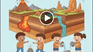 الصف السادس / الفصل الأول/ درس العمليات الجيولوجية المؤثره في سطح الأرض/ مع الأستاذ رامي عساف 
