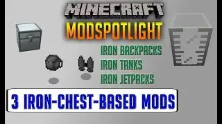 3 MODS auf dem Iron-Chest-Mod-KONZEPT | Mod Spotlights | 1.12.2 | J28 [German]