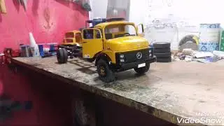 Construção da miniatura do 1113 do Marcão