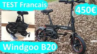 Windgoo B20 - Test Francais du mini vélo electrique a 450€