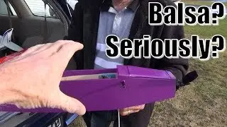 Ron's new scratchbuilt RC plane (a preview)