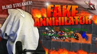 BLINDFOLDED ANNIHILATOR, LOSING 20KK ON DICE and LUTABRA END -Tibia Best Clips #TibiaFerumbrinha