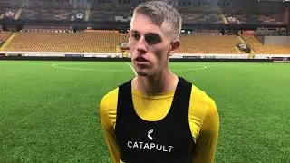 Alexander Bernhardsson efter matchen mot Feyenoord