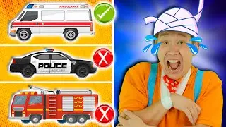 Where Is My Ambulance Song 🚓🚒🚑 | Lights Kids Song