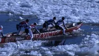 Extremsport Eiskanufahren: Knallhartes Rennen in Québec