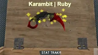 Unboxing 2 Karambit Rubys, Are you Kidding Me!! (counter blox)