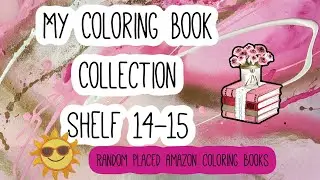 My Coloring Book Collection Shelf 14-15
