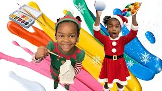 Christmas Gingerbread Art! 🎄 Easy Holiday Craft for Kids