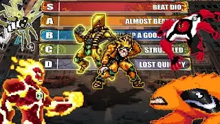 Ranking Ben 10 Aliens While They Fight Dio
