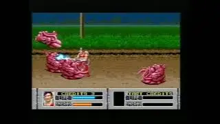 Alien Storm Sega Mega Drive PAL Gameplay