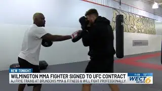 Wilmington MMA fighter signed to the UFC shares his success story