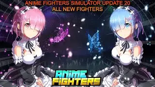 Anime Fighters Simulator Update 20 All New Fighters Showcase