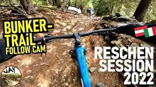 3 L&Auml;NDER ENDURO Bunker Trail Follow Cam FULL &  RAW / Double Crash😁 Nauders Reschen Mountainbike MTB