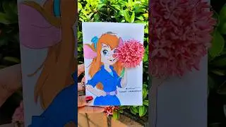 Zhenhina Artwork Creation! 💙 #flowers #short #art #satisfying #artwork #zhenhina #shorts