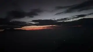 View before sunrise 