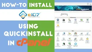 How-to Install e107 Using QuickInstall in cPanel