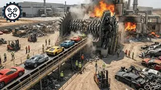 Most Dangerous Car Crushing Machines & Extreme Shredders That Obliterate Anything