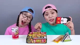 Convenience Store Fire Spicy Food Noodle Mukbang Dona....
