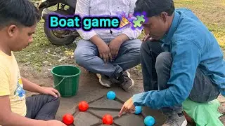 Boat funny game with bhaijaan 🚢⛵ || #funnybhaijan #boat #ship #game 