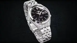 Seiko 5 Automatic Black Dial Men's Watch