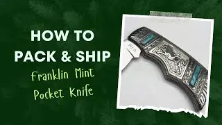 HOW TO PACK AND SHIP | Franklin Mint Pocket Knife | Online Seller eBay Shipping