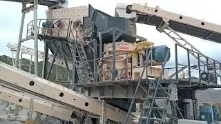 Hailstone 200 TPH 2 stage Stone crushing plant Hailstone, Jaw crusher, Cone crusher