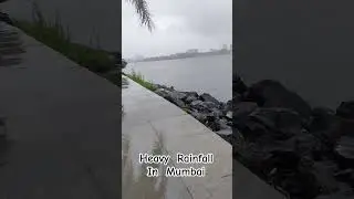 Heavy Rainfall at Bandra Reclamation #mumbai #heavyrainfall #july2023
