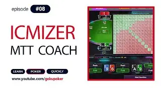 ICMIZER - Playing MTT ICM push/fold scenarios #8