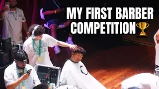 My first barber competition ever😱