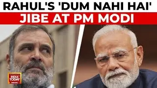 Rahul Gandhi's 'Modi Mein Dum Nahi Hai' Attack, Calls PM 'Just A Show' | Rahul Vs Modi