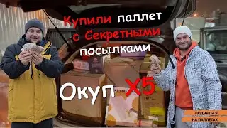 Подняться на паллетах 5  Распаковка #3 паллет с потеряшками за 55  . Продаем на Авито