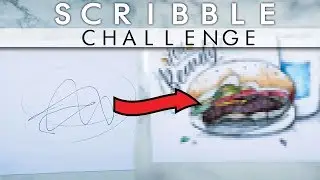 SCRIBBLE ART CHALLENGE ft.  My Boyfriend