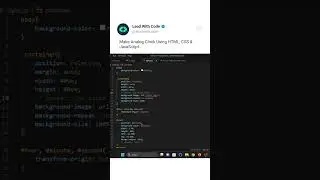 Make Analog Clock Using Simple HTML, CSS & JavaScript #coding #programming #javascript #shorts