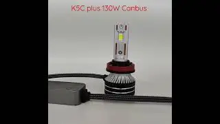 K5C plus 130W Canbus Led,Super Bright.Perfect Light pattern.