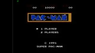 FAST PACMAN (Pac-Man Hack) Famicom NES