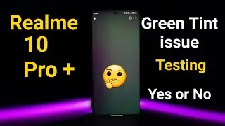 Демонстрация Realme 10 Pro Plus Green Tint в прямом эфире #realme10proplus