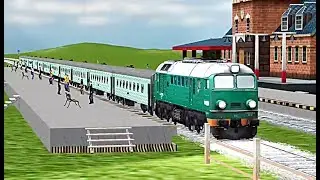 Train Sim - Southern England Using ST44-700 - Simulasi Kereta Api
