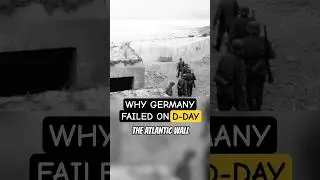 Why Germany Failed On D-Day: The Atlantic Wall #shorts #history #ww2