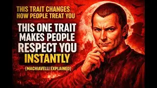 This One Trait Makes People Respect You Instantly (Machiavelli Explained)