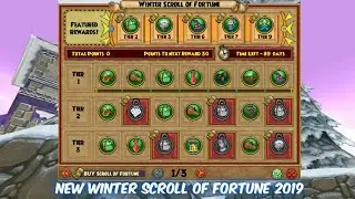 Wizard101 - NEW WINTER SCROLL OF FORTUNE