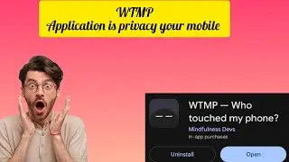 wTMP App | Mobile Privacy Ka Best App 🔐 | Data Secure Kaise Kare#wTMP#PrivacyA